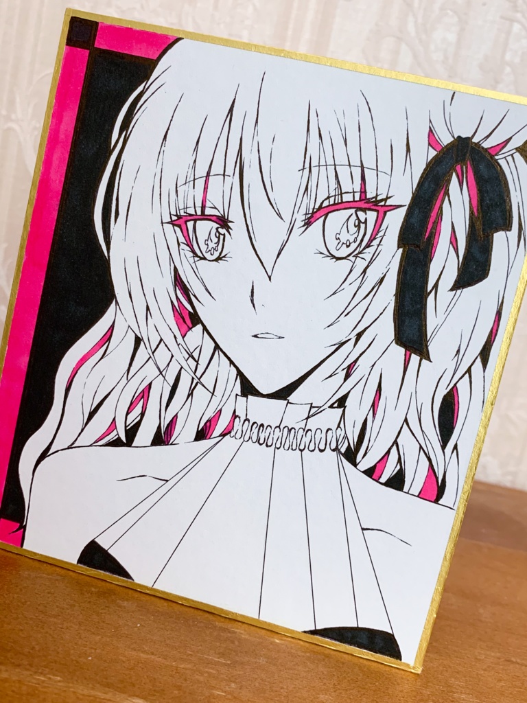 VOCALOID 原画 色紙 巡音ルカ・シンフォニー