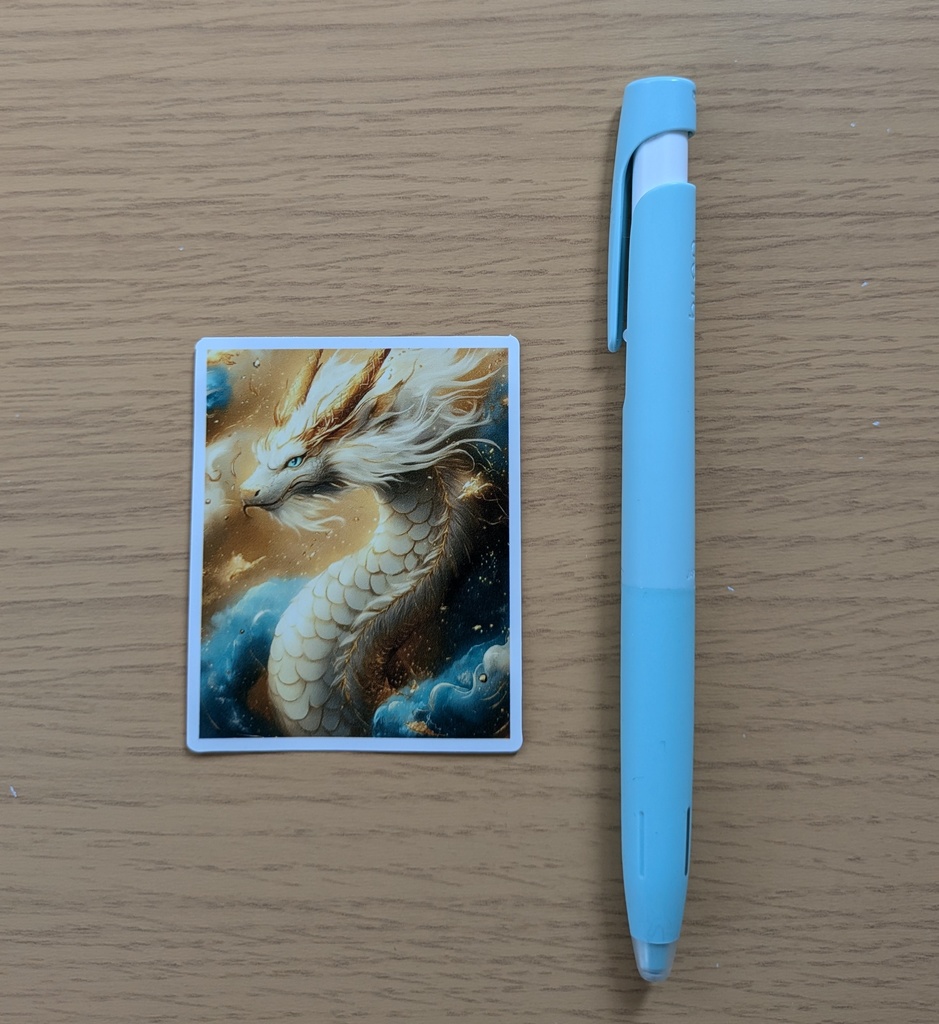 スマホステッカー|金龍