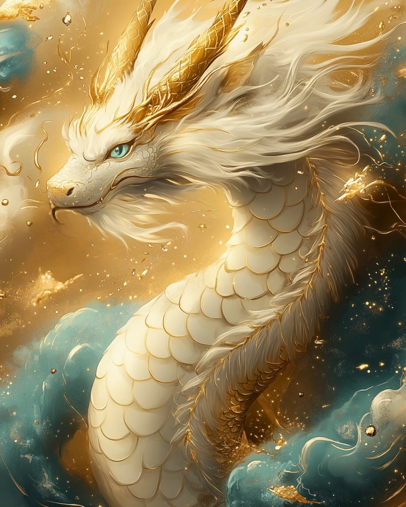 スマホステッカー|金龍