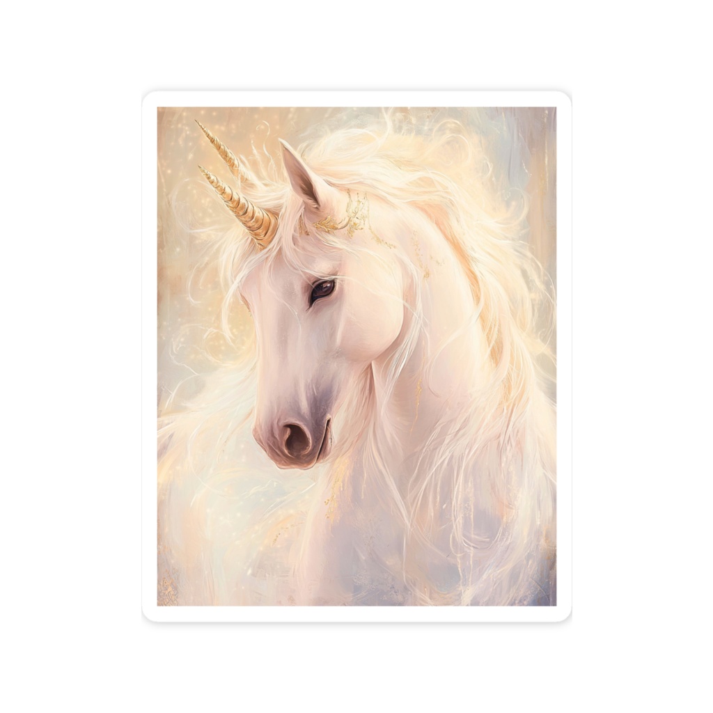 スマホステッカー|夢みるユニコーン