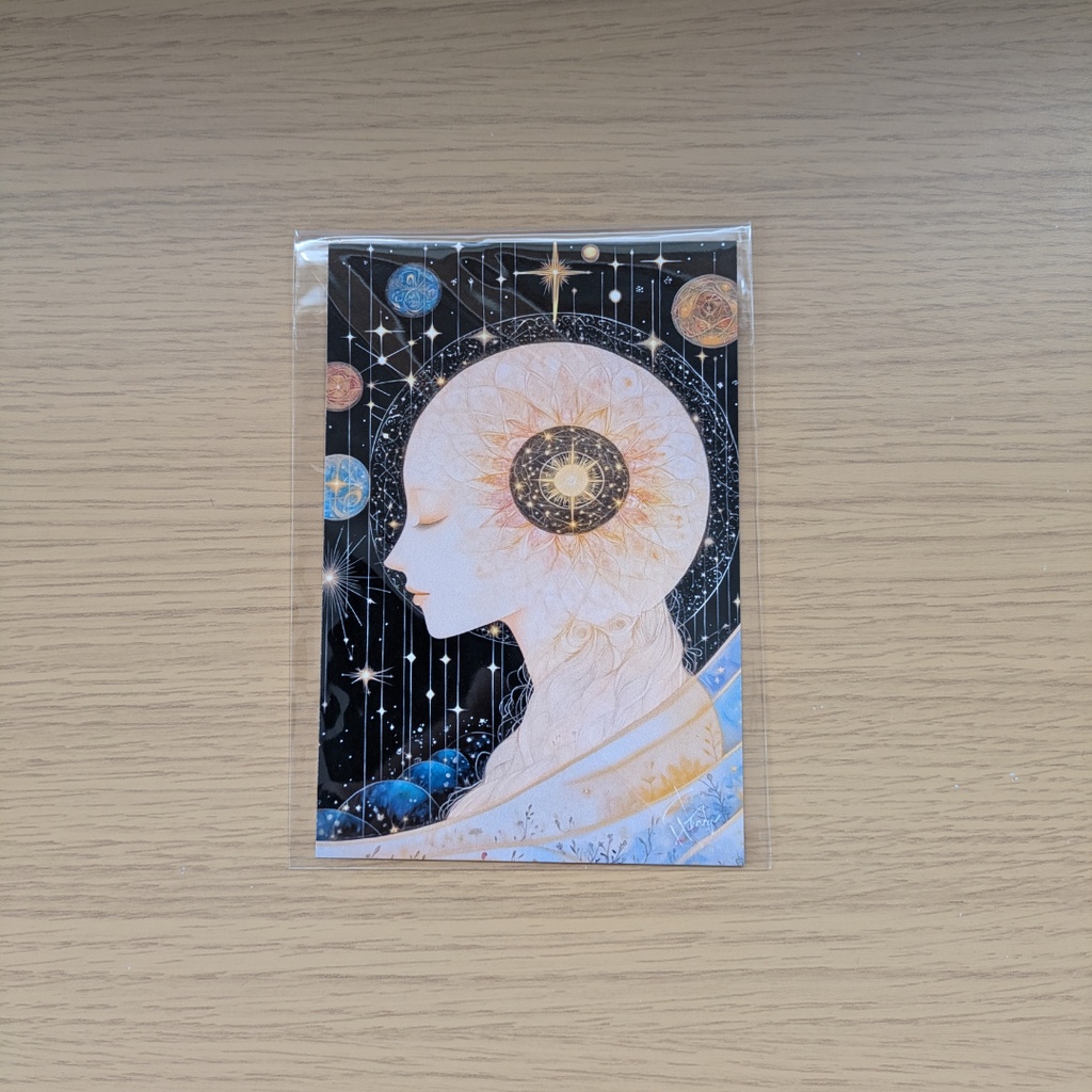 【4枚セット/匿名配送】ポストカード(ハガキサイズ)B