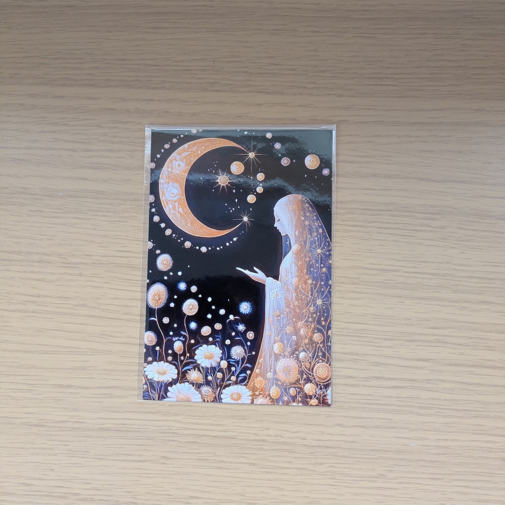 【4枚セット/匿名配送】ポストカード(ハガキサイズ)B