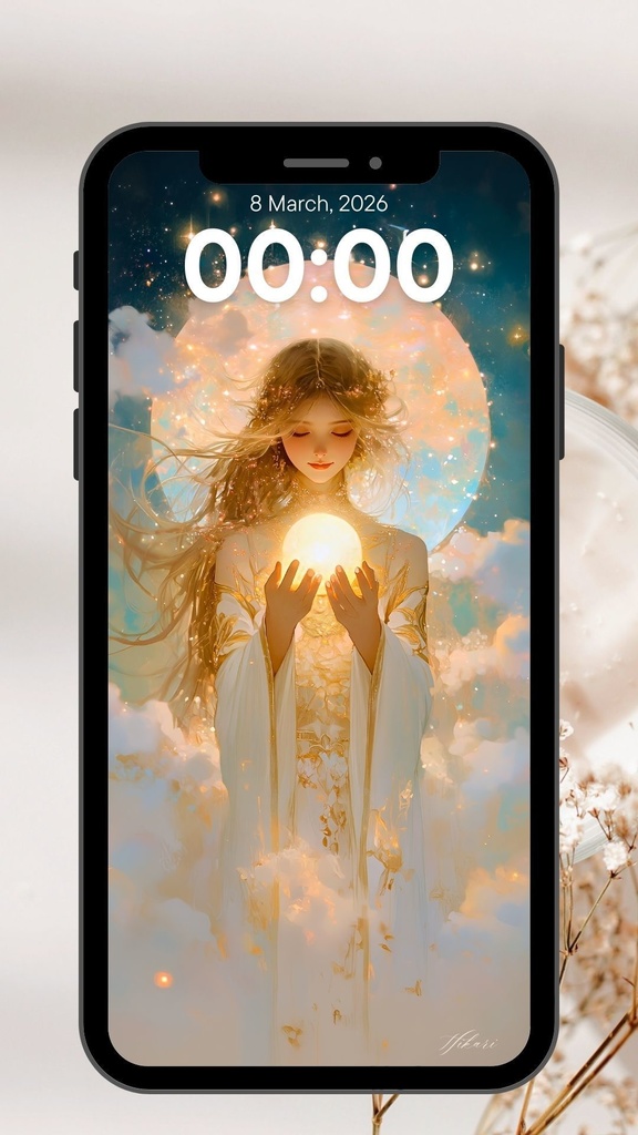 スマホ壁紙｜内なる光