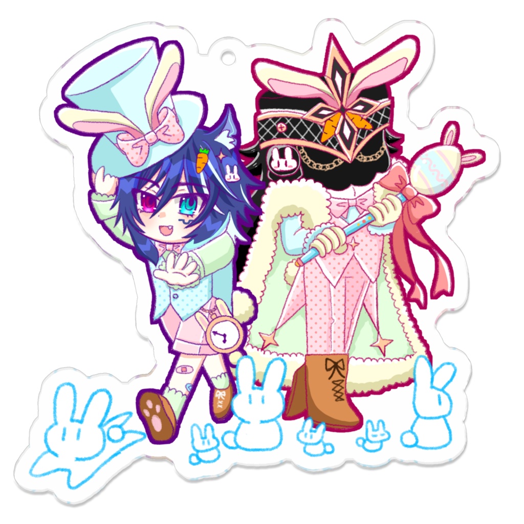 カピオロイースターアクキー(コーティングなし)