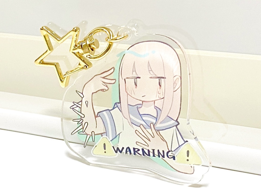 アクリルキーホルダー ｢サボテンガール｣