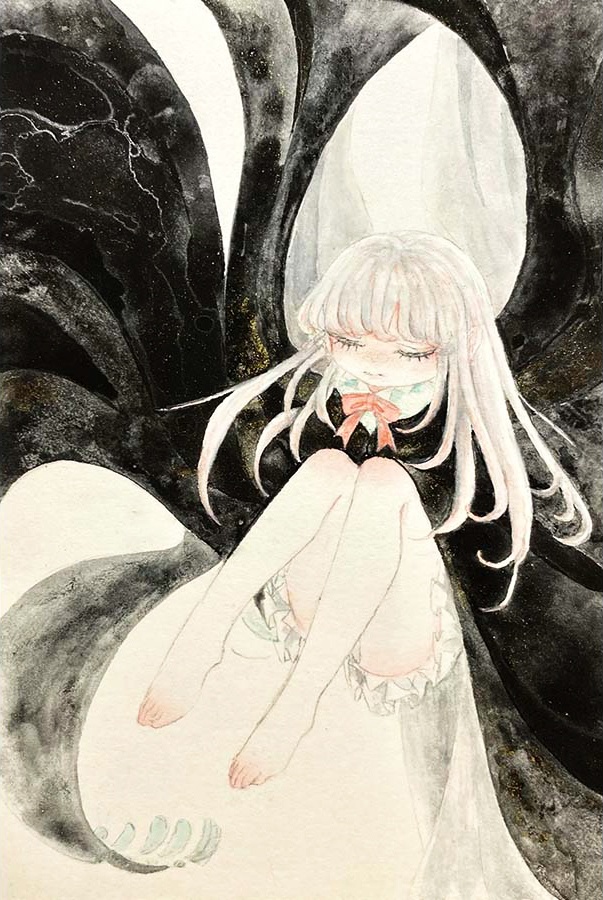 原画「夜を纏う」