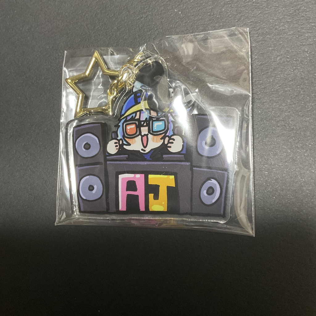 アクリルキーホルダー：DJ