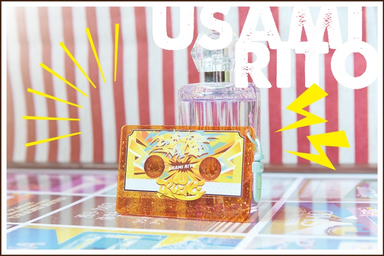 Orience ラジオカセットテープモチーフアクリルキーホルダー