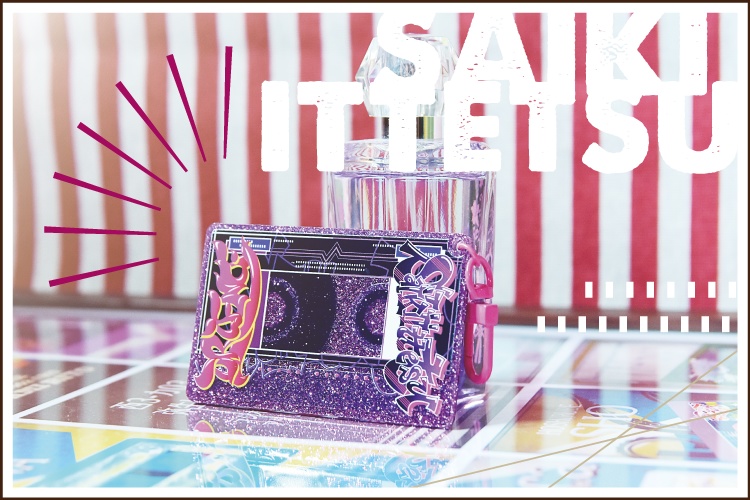 Orience ラジオカセットテープモチーフアクリルキーホルダー