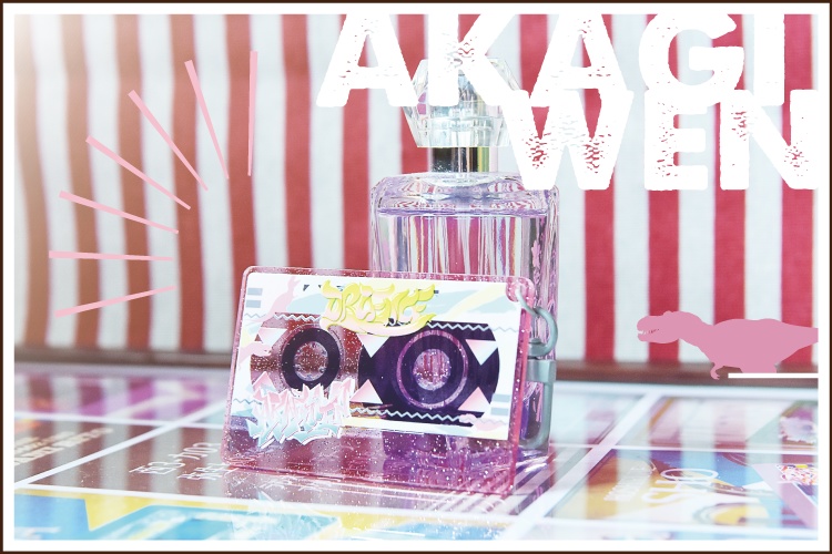 Orience ラジオカセットテープモチーフアクリルキーホルダー