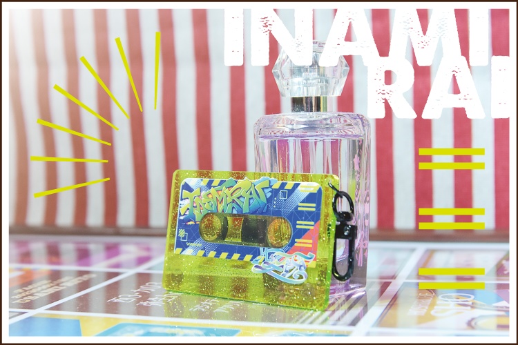 Dytica ラジオカセットテープモチーフアクリルキーホルダー