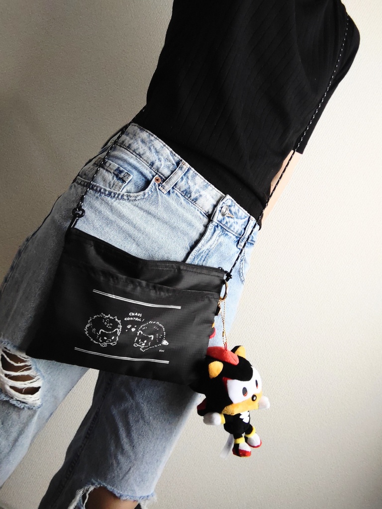 SS🦔テントクロス撥水サコッシュ