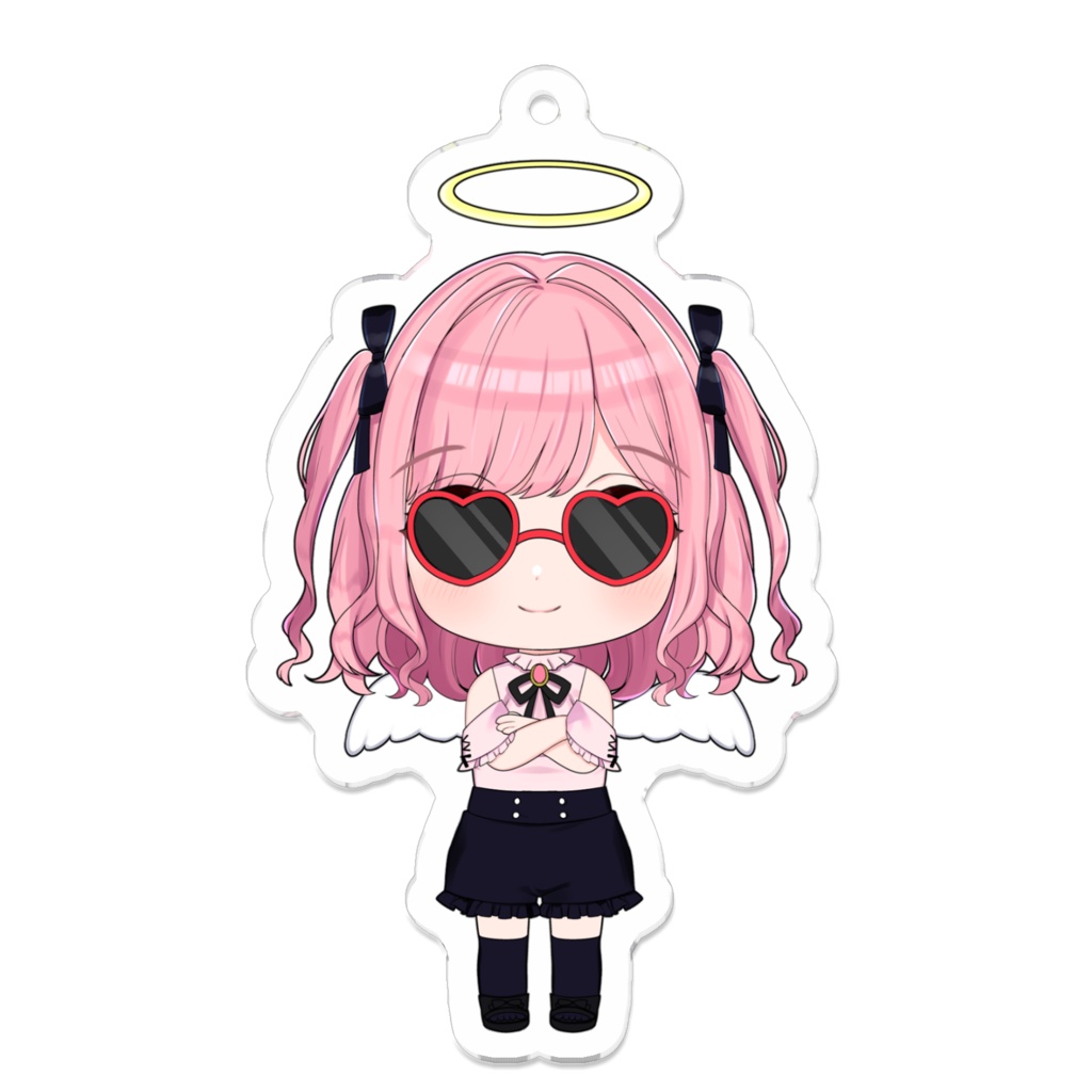 あまのこゆきミニキャラ【天使ver.】アクリルキーホルダー②