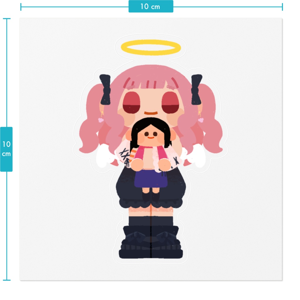 あまのこゆき【ぎゅっとしてすてっかー】