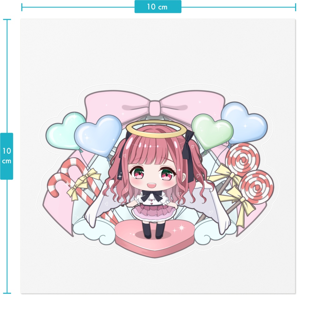 アイドルあまのステッカー