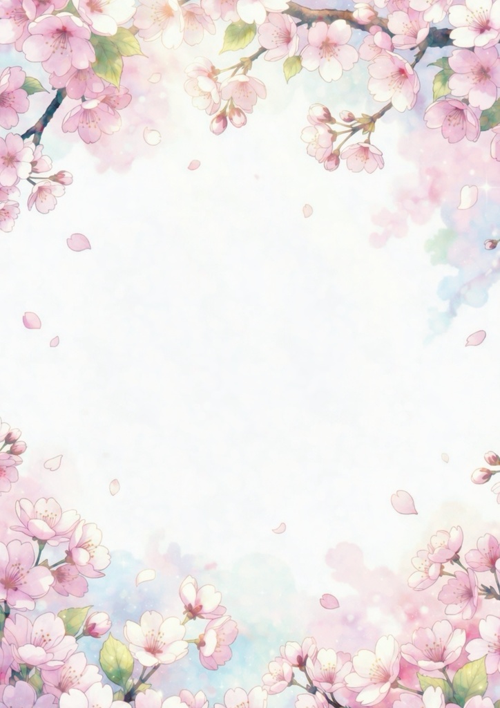 桜背景セット