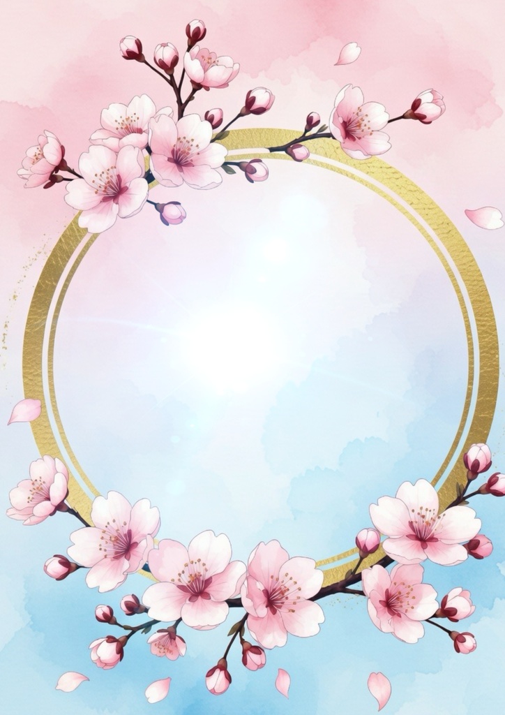 桜背景セット