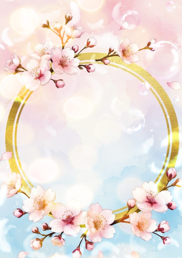 桜背景セット