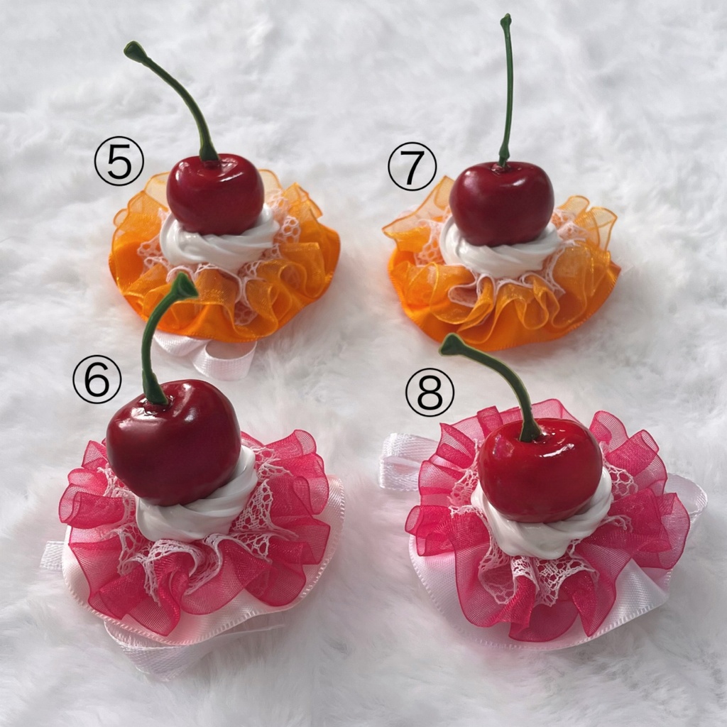 10/26(日)21時~ イベント持ち帰り分 さくらんぼヘッドドレス