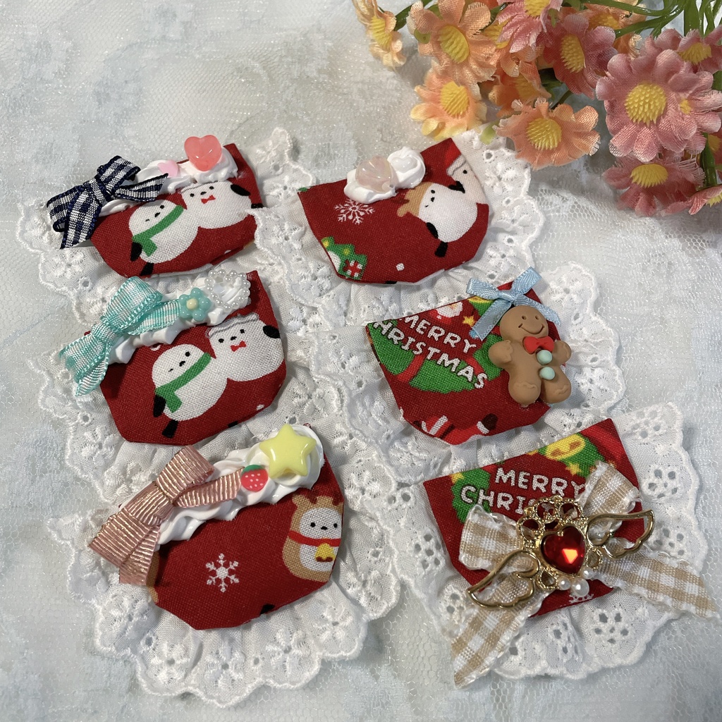 ぬいぐるみ用 スタイ クリスマス 