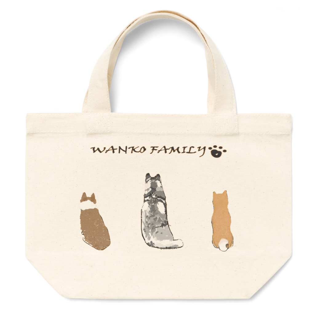 WANKO FAMILY トートバッグ