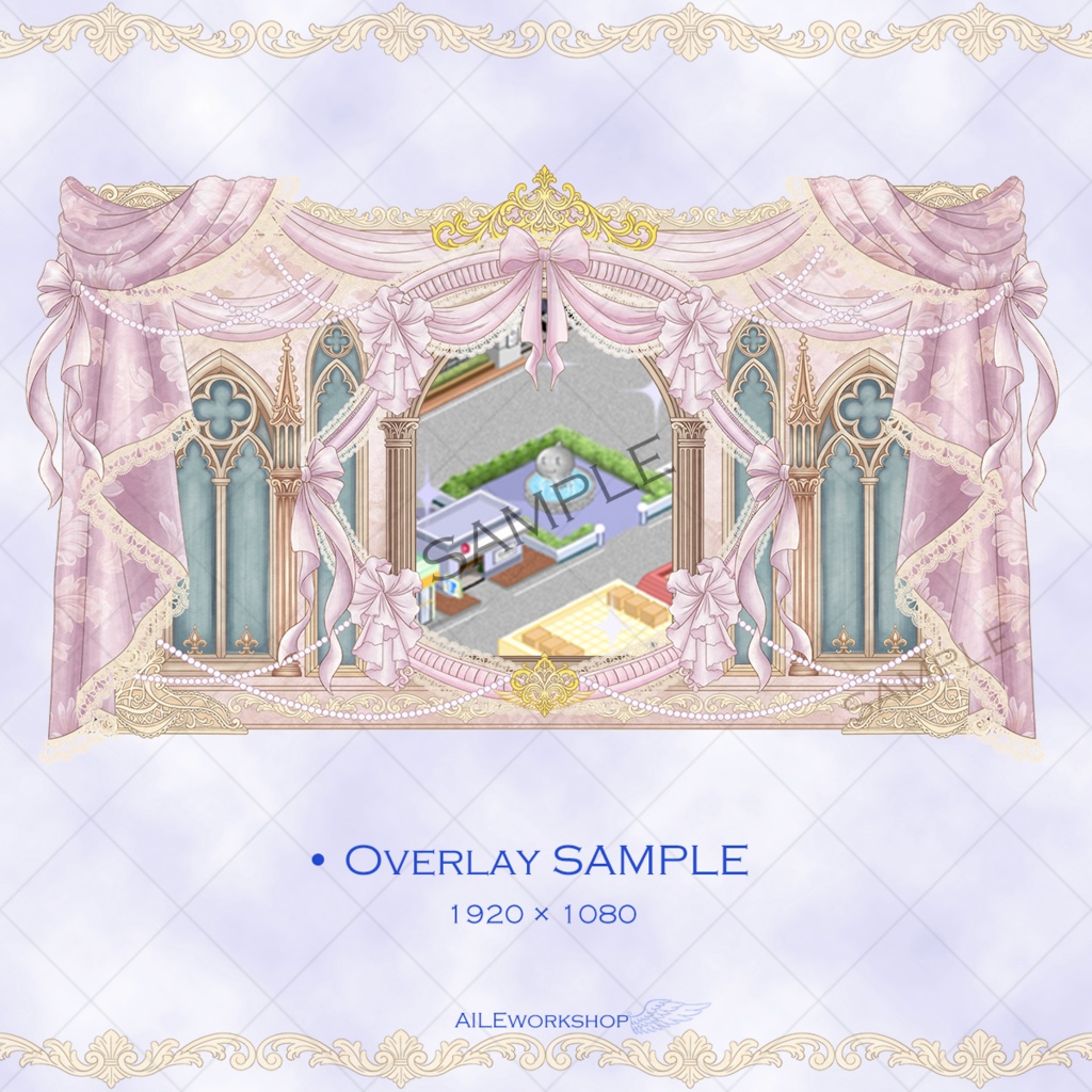 AILE Dream Collection 01 - VTuber Overlay Set