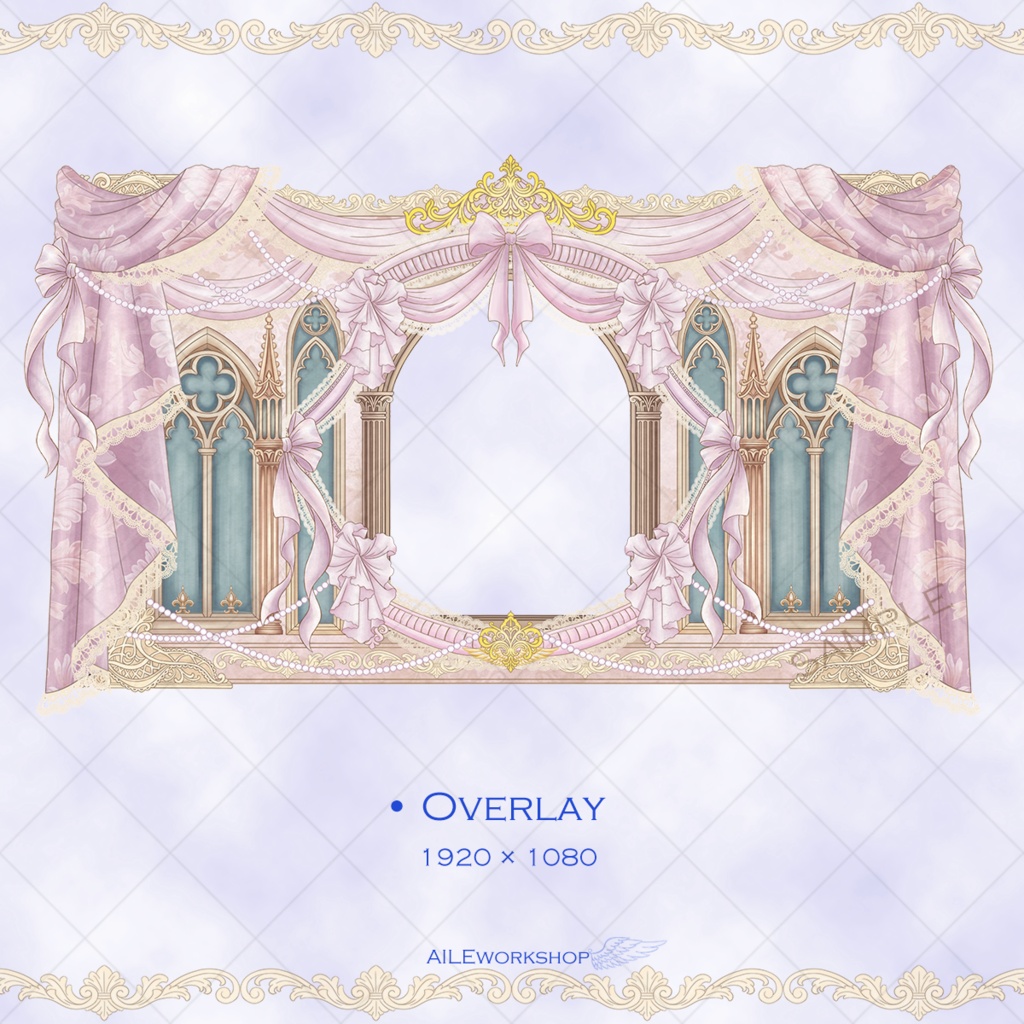 AILE Dream Collection 01 - VTuber Overlay Set