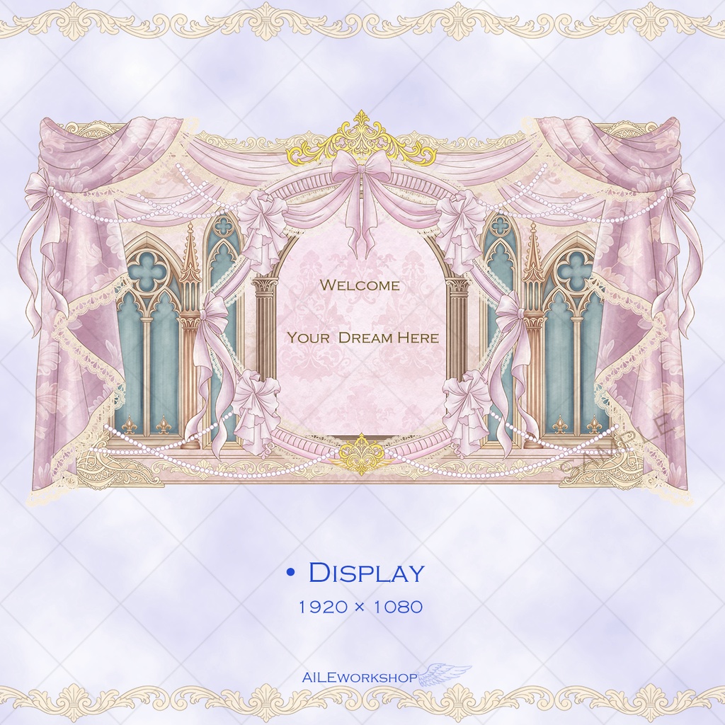 AILE Dream Collection 01 - VTuber Overlay Set