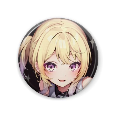 【在庫品】星良りる1周年記念缶バッチセット