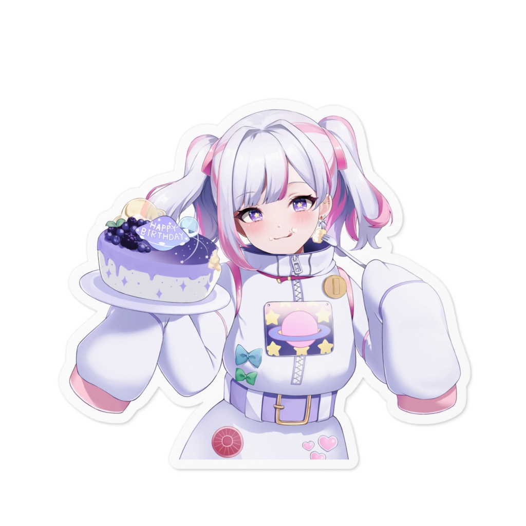 バースデー限定ステッカー