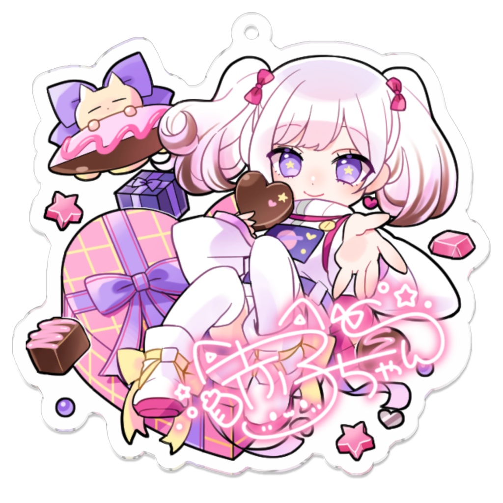 再販!バレンタインアクキー 1周年ver.