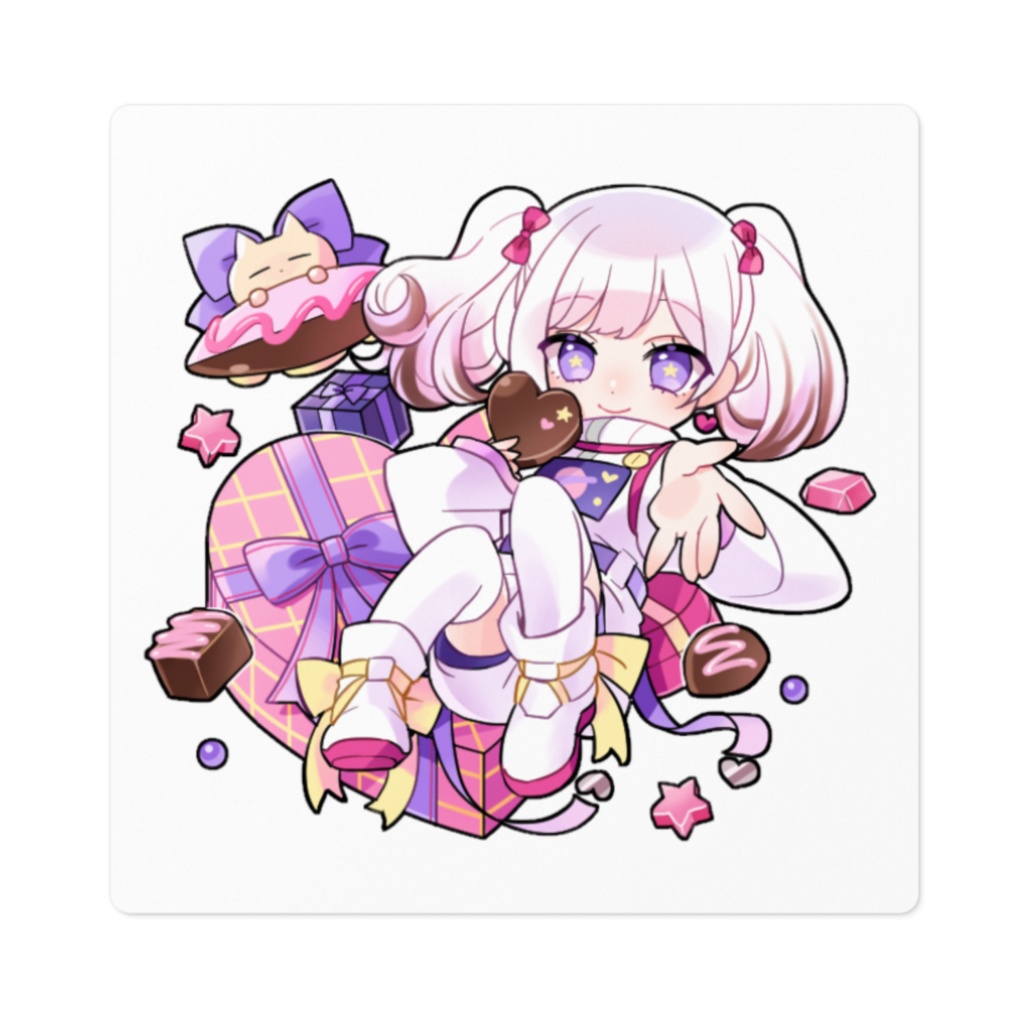 バレンタインステッカー