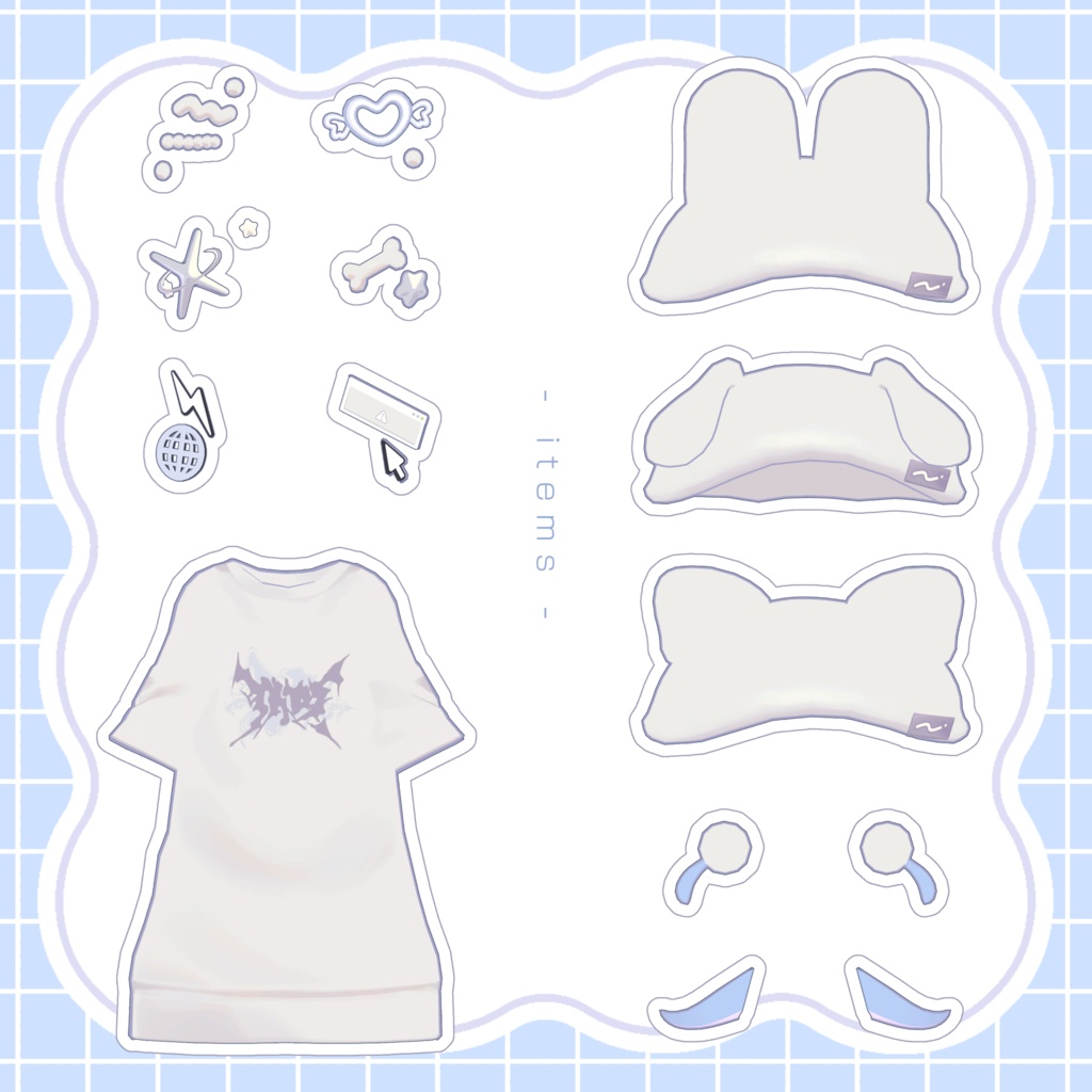 【オリジナル3Dモデル】水ノ mizuno