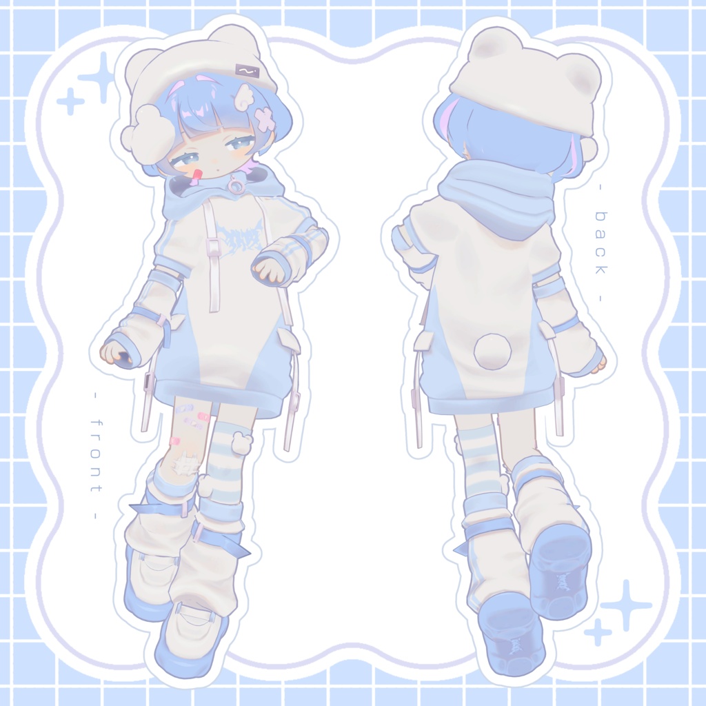 【オリジナル3Dモデル】水ノ mizuno