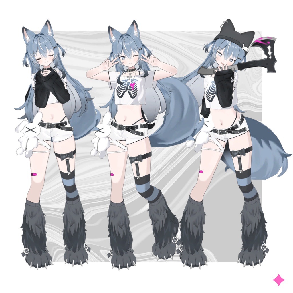 リルフィ lilfy / オリジナル3Dモデル