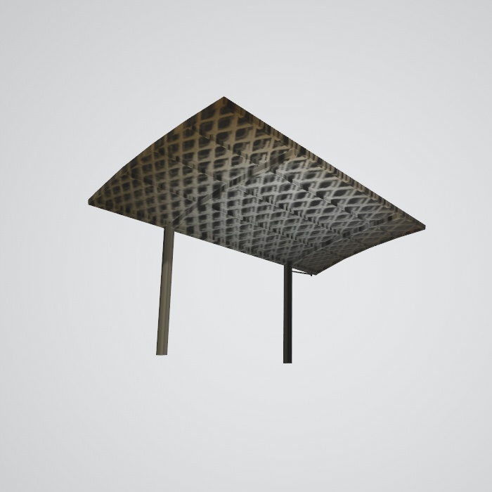 3d モデル 素材 カーポート エクステリア