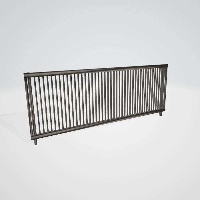 3d モデル 素材 フェンス 外壁 エクステリア