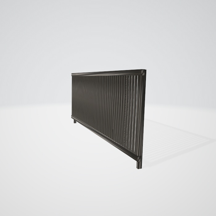 3d モデル 素材 フェンス 外壁 エクステリア