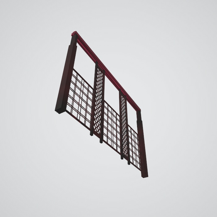 3d モデル 素材 ファサード