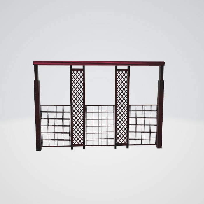 3d モデル 素材 ファサード