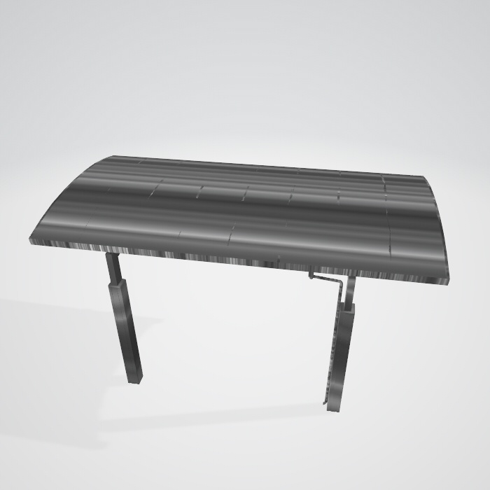 ３dモデル　カーポート