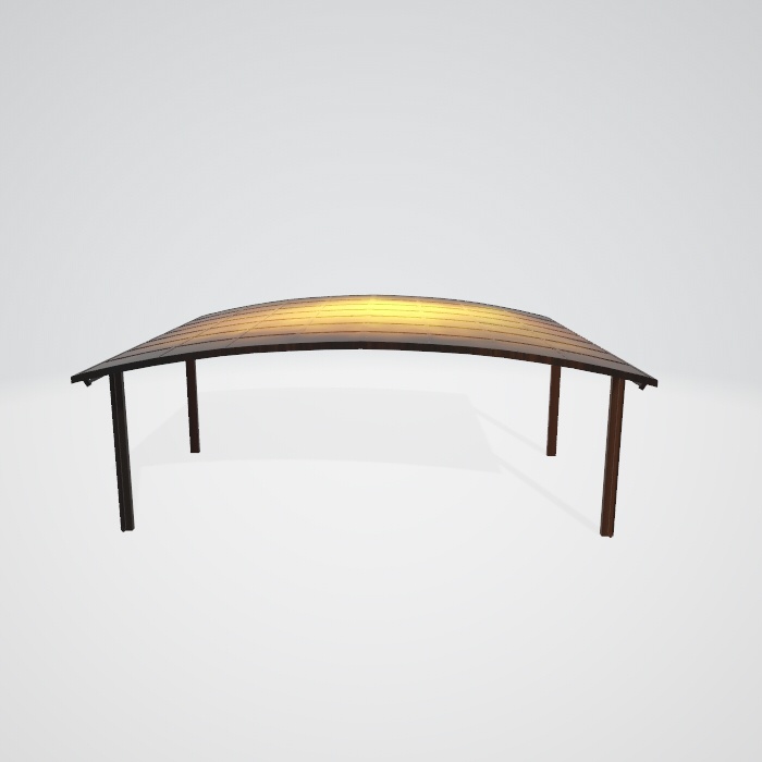 3dモデル カーポート