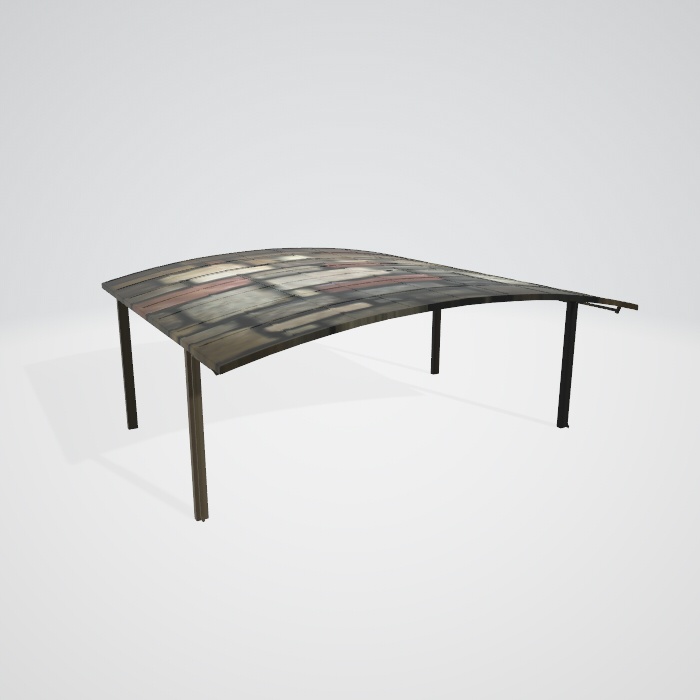 ３ｄモデル　カーポート