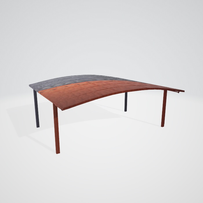 3dモデル カーポート