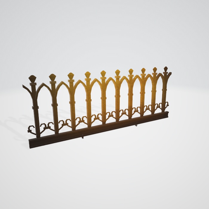 ３ｄモデル　フェンス