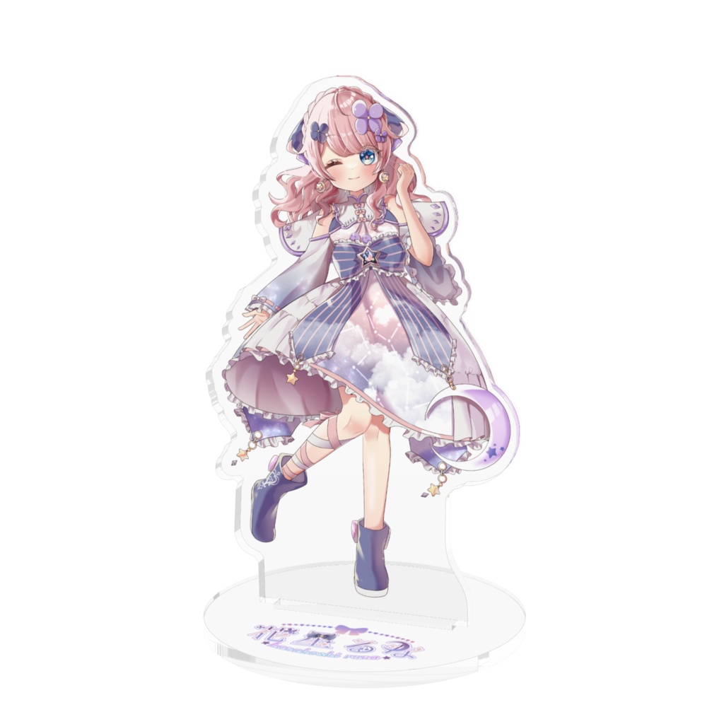 花星るな☆アクリルスタンド 腕曲げウインク