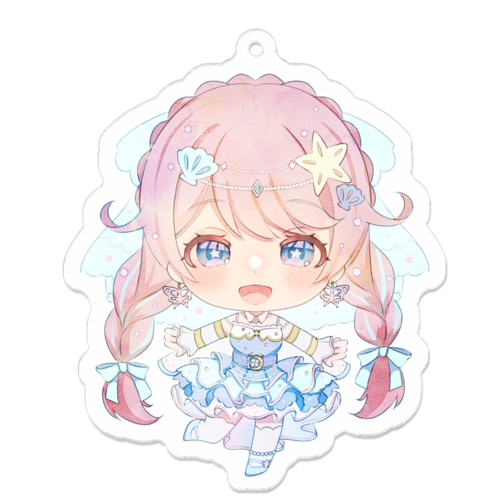 花星るな☆アクリルキーホルダー マリン