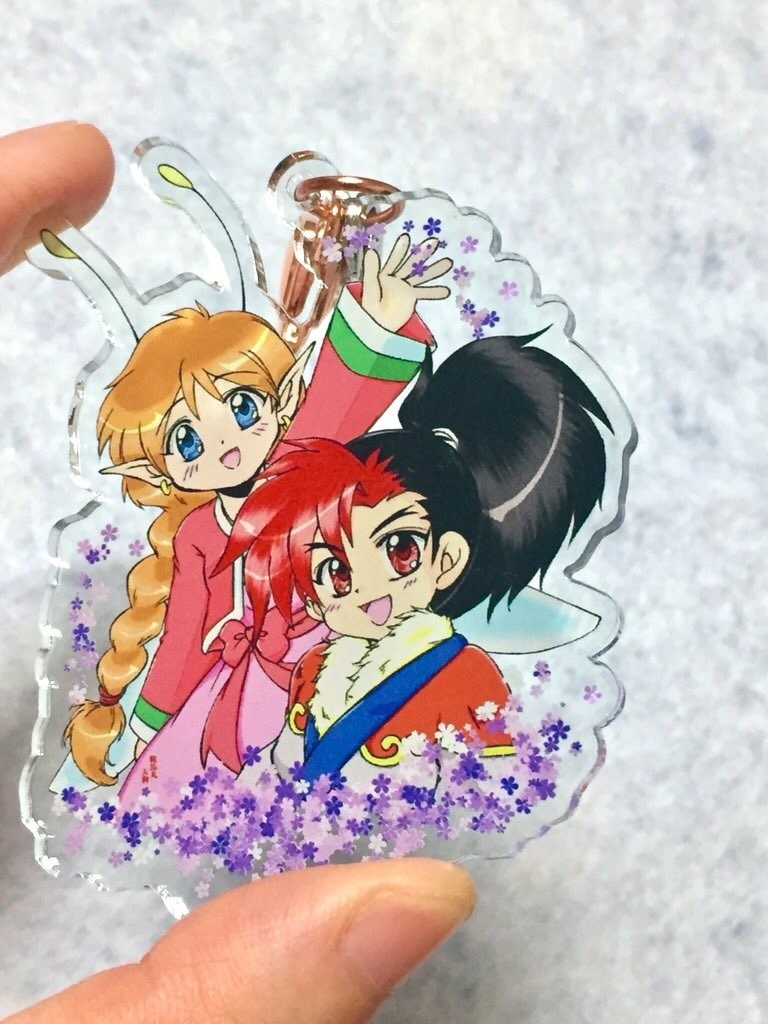 《天外魔境ZERO》火眼&昴 夏仕様アクリルキーホルダー