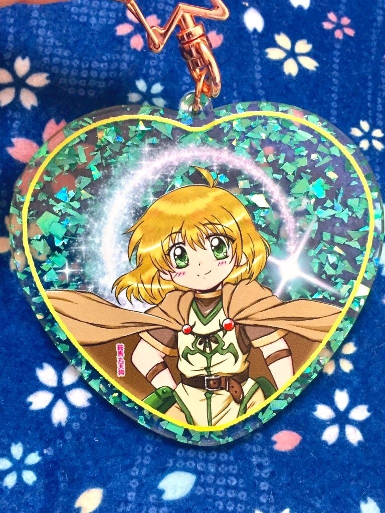 《リリカルなのは》ユーノ君ハート型アクキー