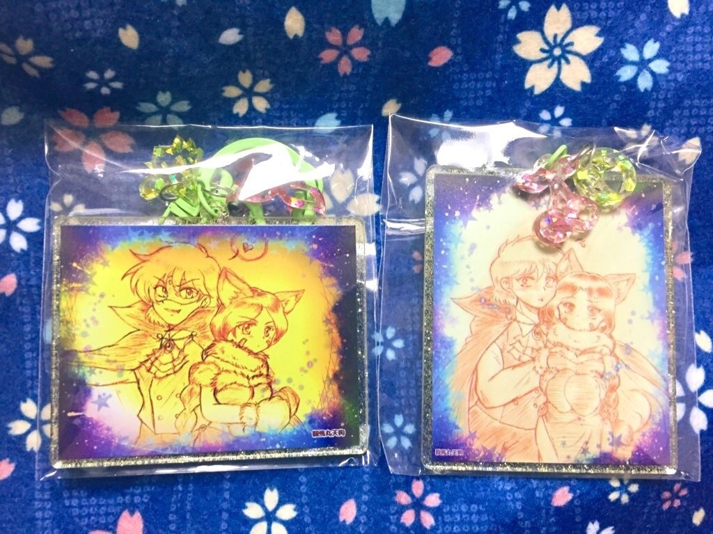 《天外魔境 第四の黙示録》チェリー&夕能 ハロウィン風アクリルキーホルダー